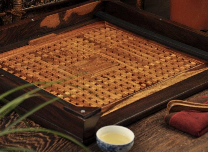 Ebony Wood Tea And Rosewood Tray Displaying And Serveing Tea Tea Tray